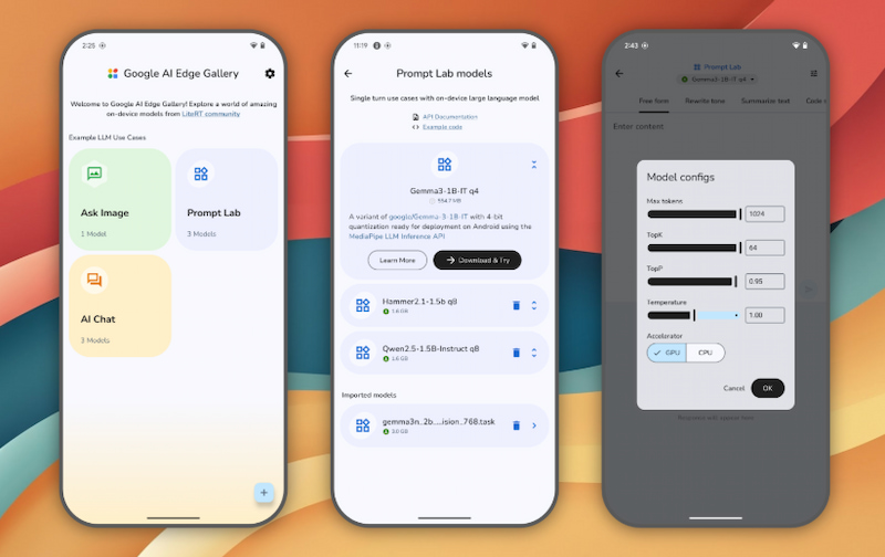 Cài đặt và sử dụng Google AI Edge Gallery