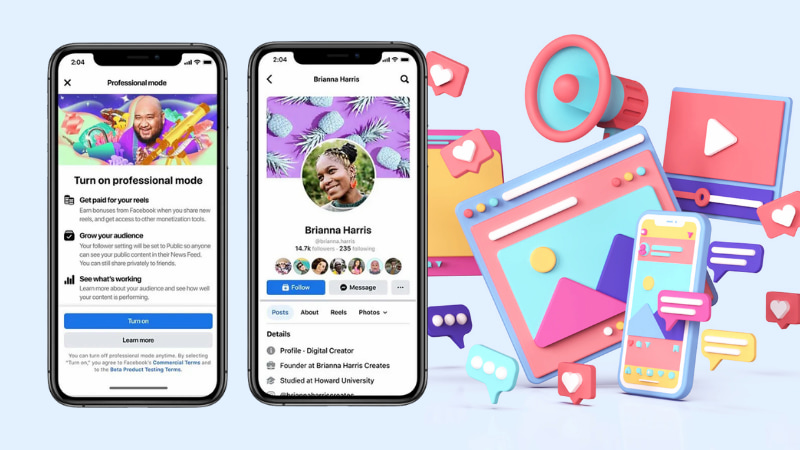 Chế độ chuyên nghiệp trên Facebook là gì?