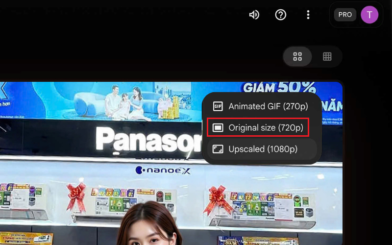 Chọn độ phân giải video Veo 3 phù hợp