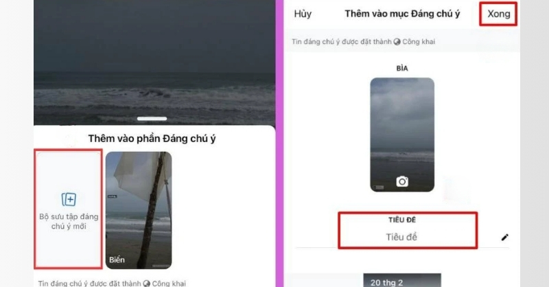 Chọn một bộ sưu tập tin nổi bật có sẵn trên Facebook