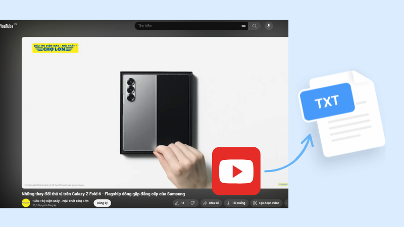 Lợi ích khi chuyển video YouTube thành văn bản