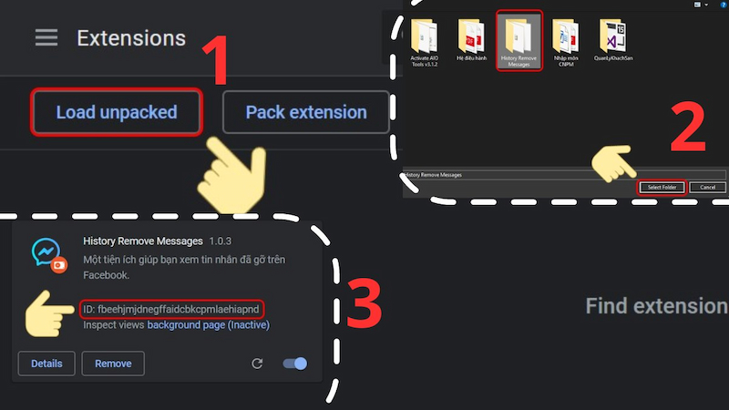 Copy ID History Remove Messages