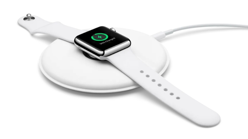 Cách đặt Apple Watch lên đế sạc từ tính