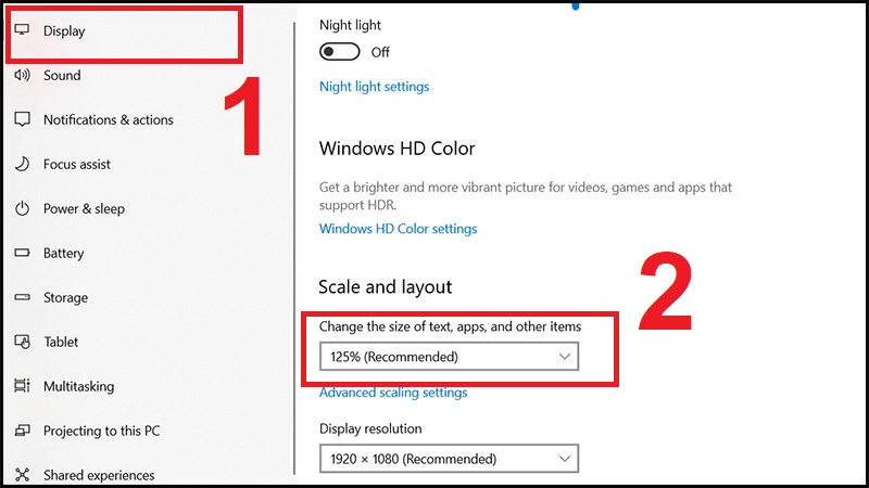 Cách phóng to, thu nhỏ toàn bộ màn hình máy tính Windows