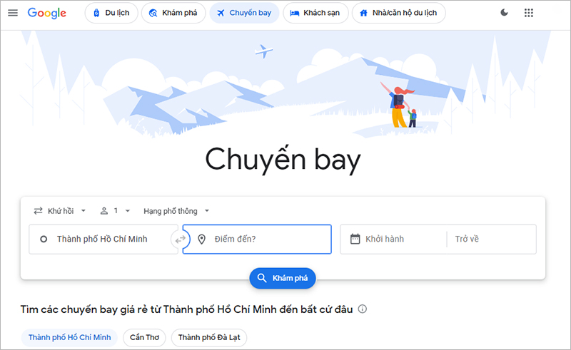 Google Flights (Google Chuyến bay)