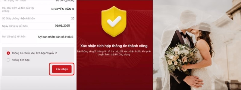 Gửi yêu cầu tích hợp thông tin trên ứng dụng VNeID