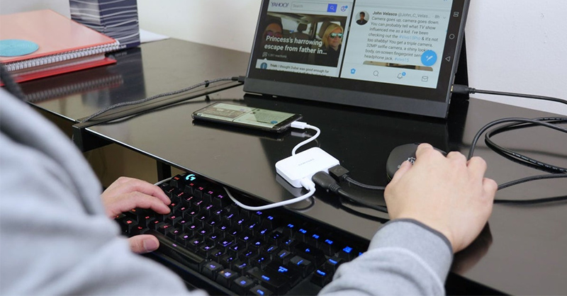 Hướng dẫn chi tiết thao tác biến điện thoại thành PC