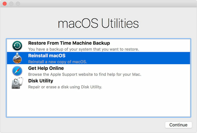 Khởi động Macbook ở chế độ Recovery Mode để khắc phục lỗi không lên màn hình