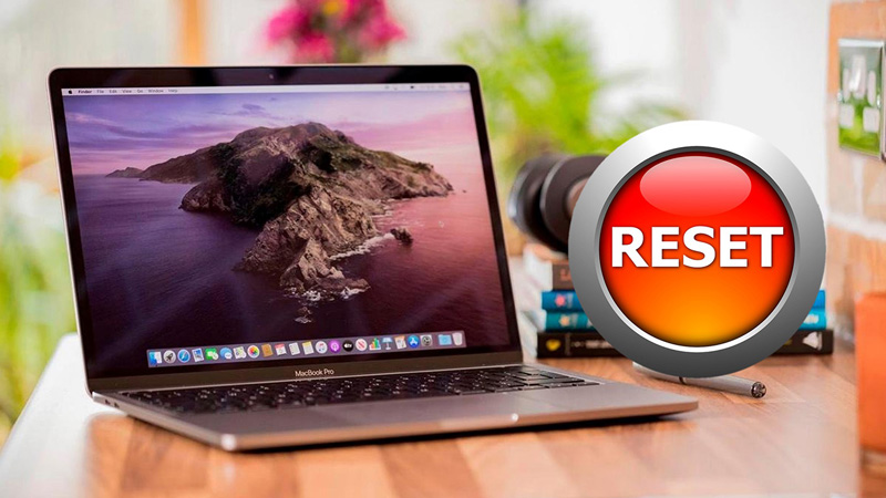 Khôi phục cài đặt gốc giúp Macbook khắc phục sự cố phần mềm