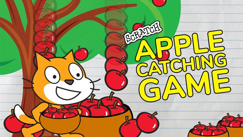 Gợi ý cách lập trình trò chơi hứng táo trên nền tảng Scratch