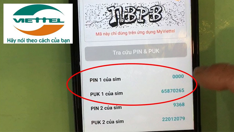 Khi nào cần dùng mã PUK