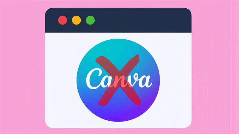 Nguyên nhân Canva không tải xuống được