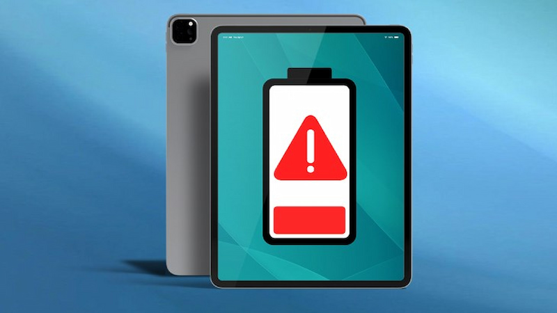 Nguyên nhân iPad sạc không vào pin