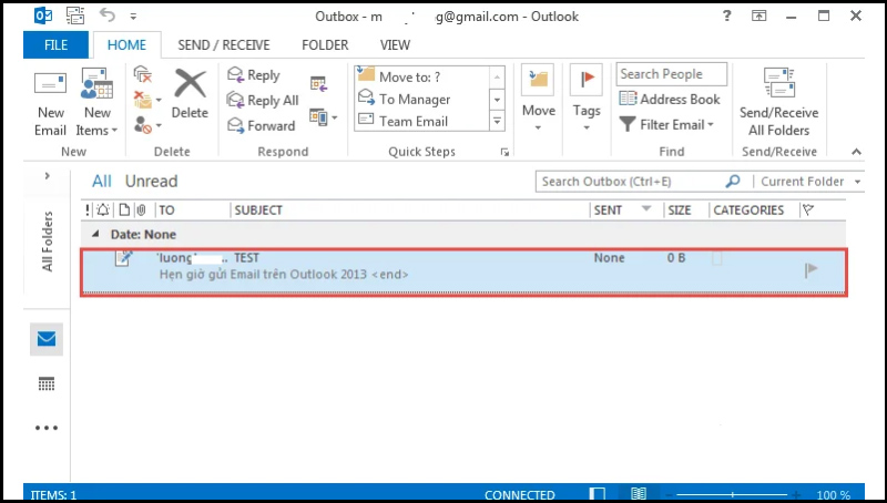 Cách thay đổi, xóa hẹn giờ gửi mail trong Outlook