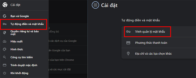 Cách xem mật khẩu đã lưu trên Chrome bằng máy tính 2