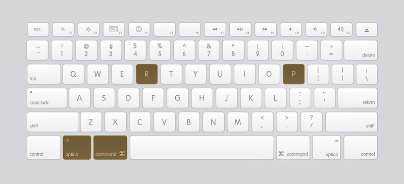 Thực hiện Reset NVRAM/PRAM trên Macbook