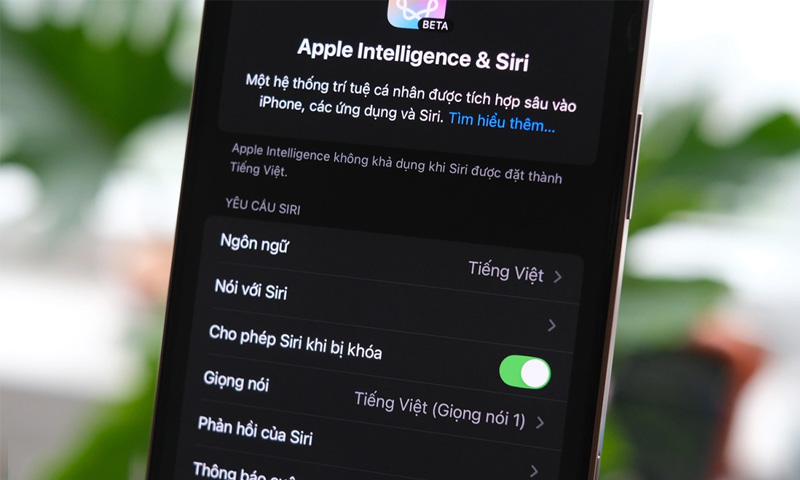 Trò chuyện với Siri dễ dàng hơn nhờ ngôn ngữ tiếng Việt