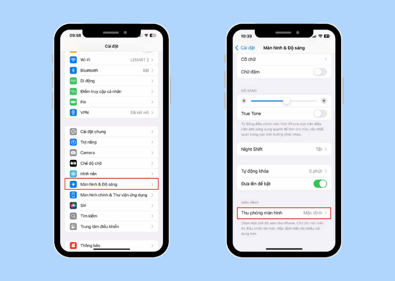 Thu nhỏ màn hình iPhone