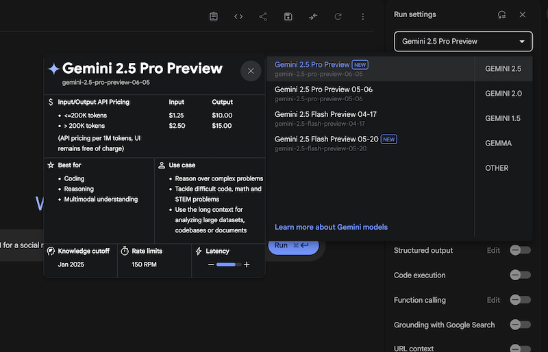 Trải nghiệm Gemini 2.5 Pro Preview