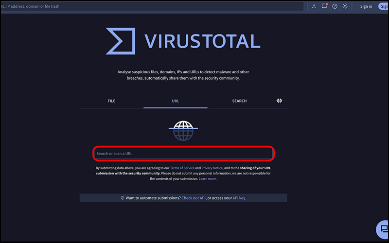 VirusTotal Safe bảo vệ người dùng khỏi mối đe dọa trực tuyến