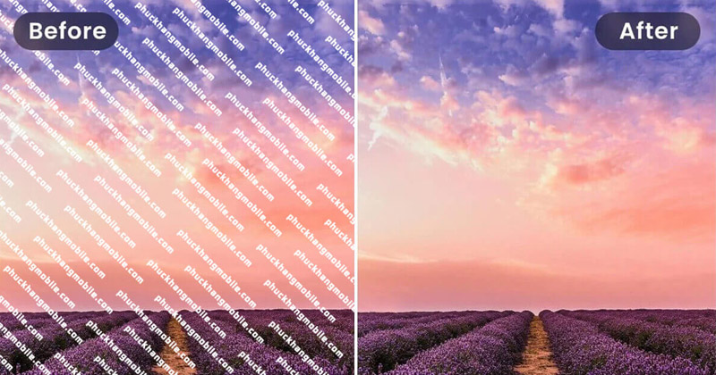 Watermark là các logo được thêm vào để đánh dấu bản quyền