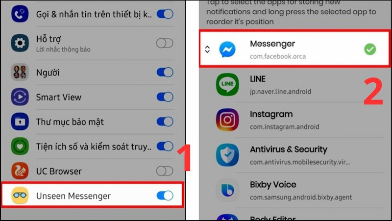 Xem tin nhắn đã thu hồi trên Messenger bằng ứng dụng Unseen Messenger