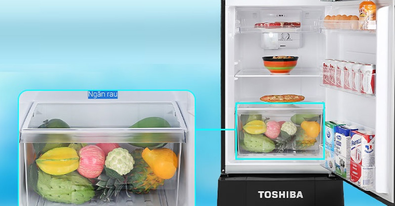 Tủ lạnh Toshiba không lạnh do trữ quá nhiều thực phẩm