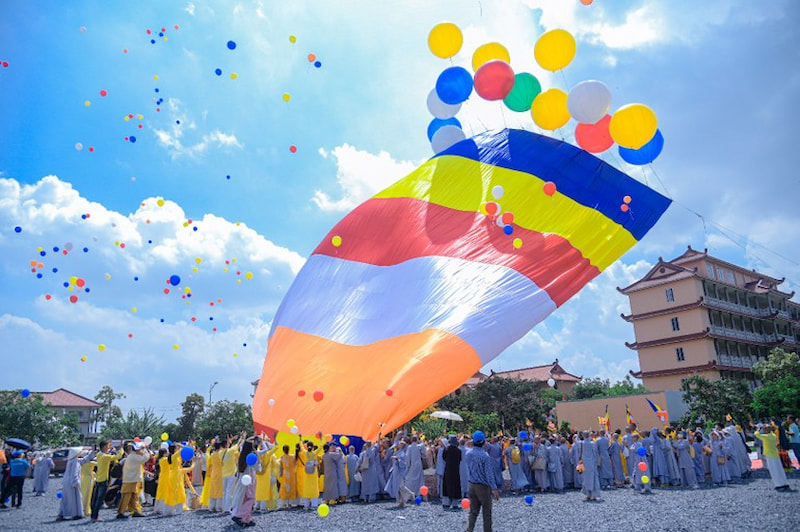 Nghi lễ Thượng đại kỳ Phật giáo