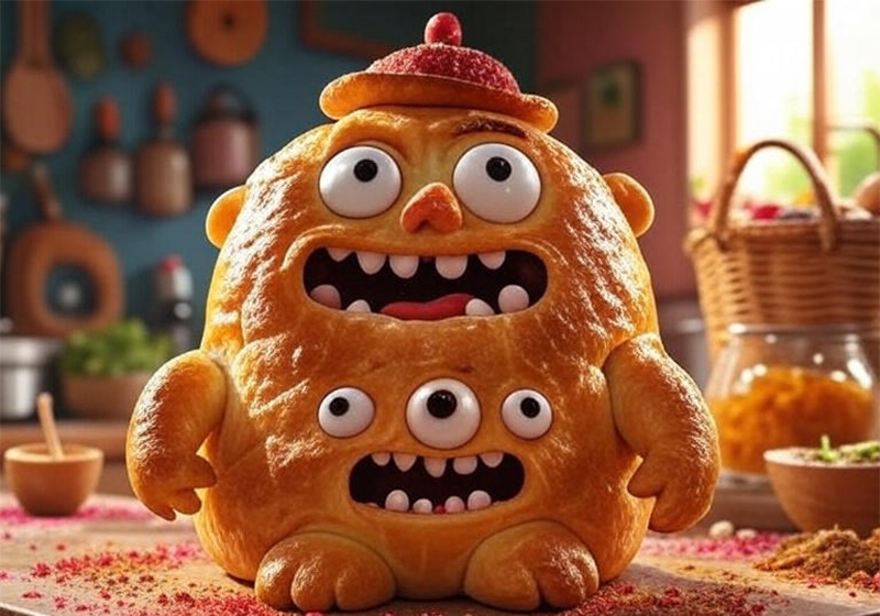 Cách tham gia trend bánh mì ram ram