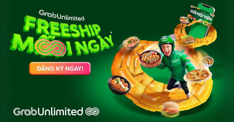 Đăng ký Grab Unlimited miễn phí