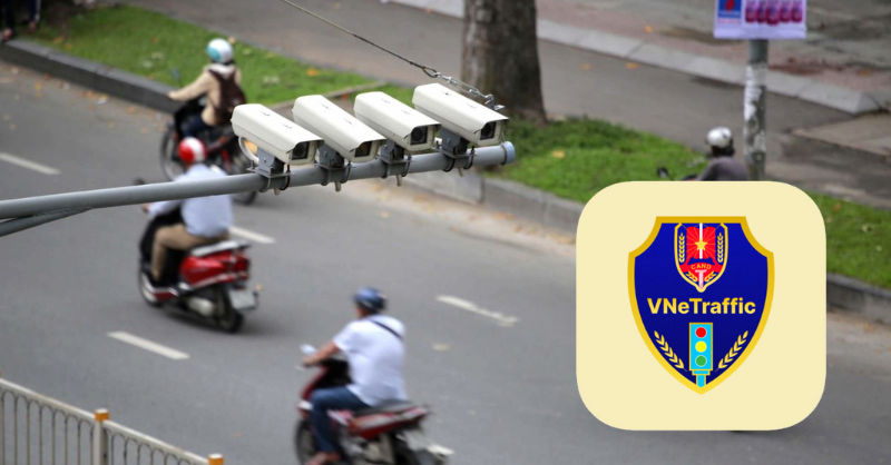 Ứng dụng VNeTraffic kiểm tra thông báo phạt nguội