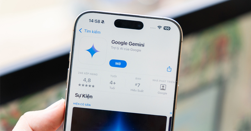 Google chính thức phát hành ứng dụng Gemini trên iPhone 