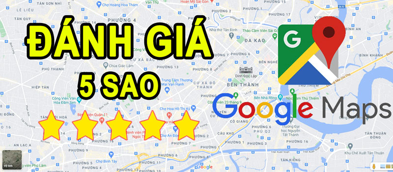 Đánh giá 5 sao trên Google giúp người dùng phản hồi dịch vụ đã trải nghiệm