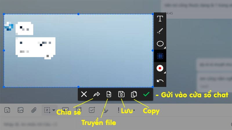 Sau khi chỉnh sửa xong, nhấn vào dấu tick xanh để xác nhận