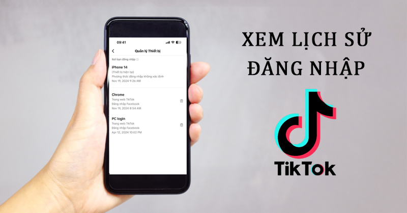 Xem lịch sử đăng nhập trên TikTok như thế nào