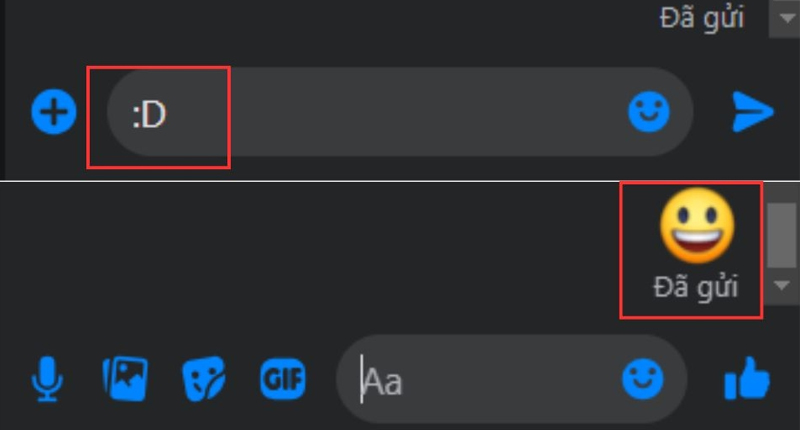 Gõ nhanh biểu tượng cảm xúc trên Facebook
