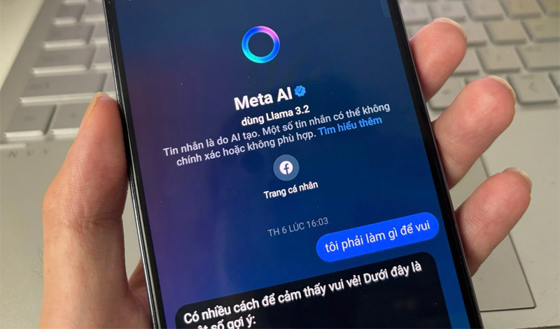 Meta AI đã được hỗ trợ ngôn ngữ tiếng Việt