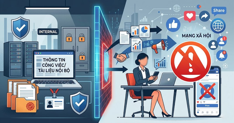 Tài liệu nội bộ, hợp đồng liên quan đến tính bảo mật doanh nghiệp