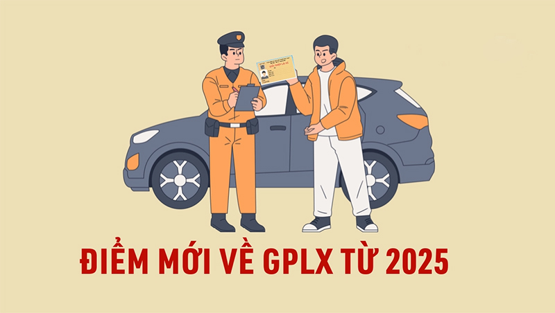 Danh sách 15 hạng bằng lái xe năm 2025