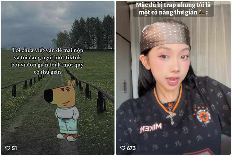 Trend chill guy trên TikTok