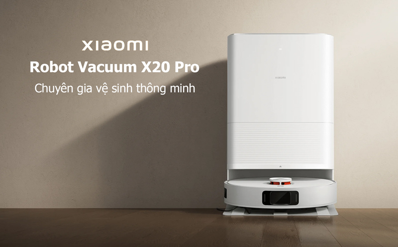 Robot hút bụi lau nhà Xiaomi Vacuum X20 Pro