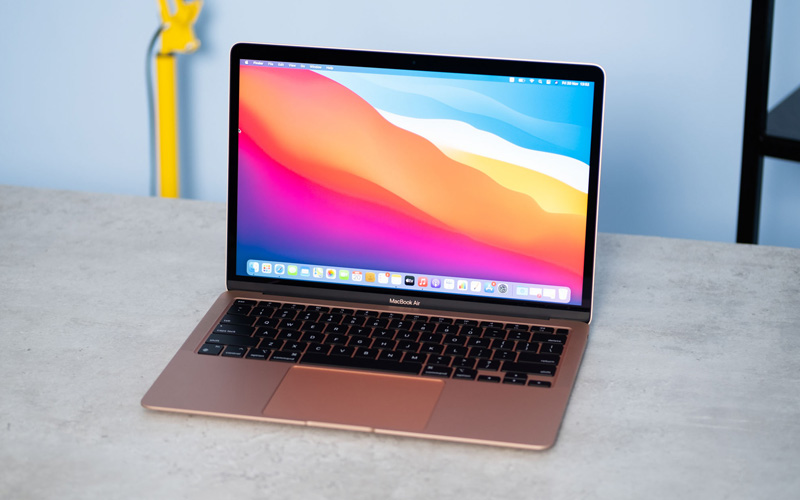 Macbook Air M1 đem đến trải nghiệm hiển thị ấn tượng 