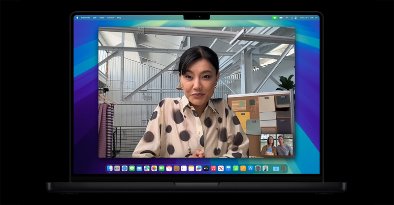 Tính năng Center Stage trên MacBook Pro M4 14 inch