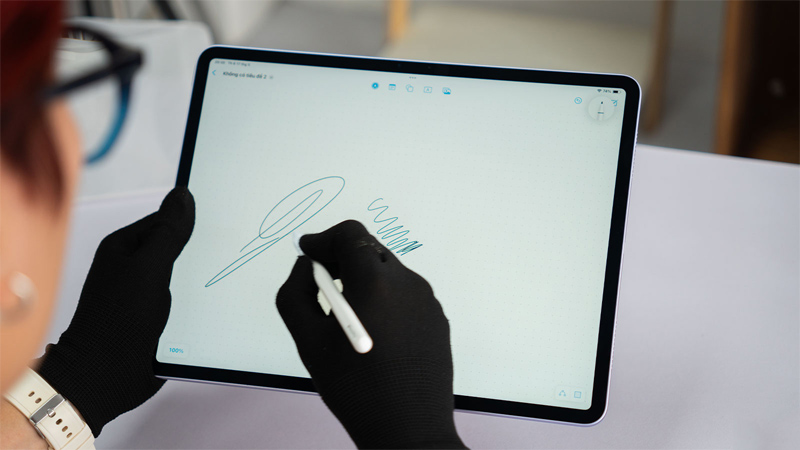 iPad Air 6 M2 tương thích với Apple Pencil Pro