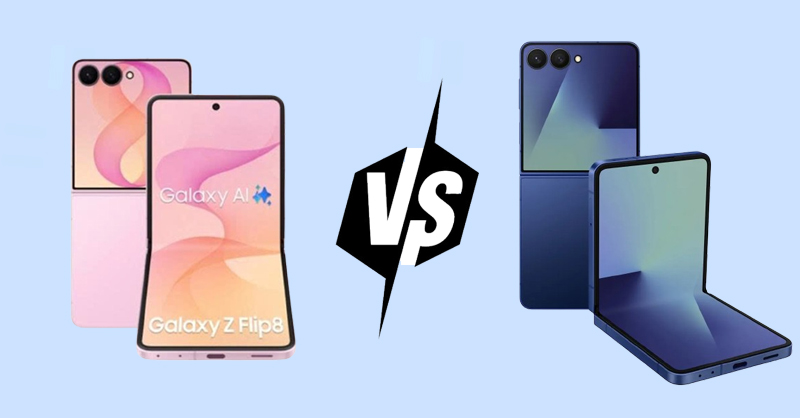 So sánh Galaxy Z Flip 8 và Z Flip 7 để chọn mua phù hợp