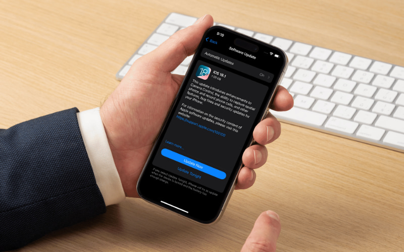 Cập nhật iOS 18.1