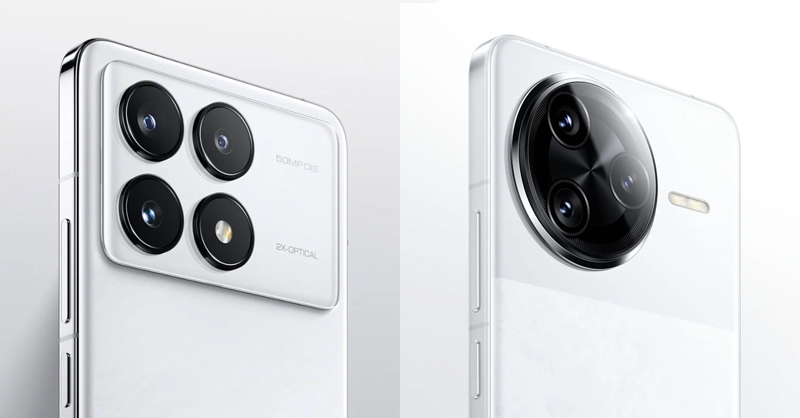 Xiaomi Redmi K80 và Xiaomi Redmi K70 có chế tác camera khác nhau