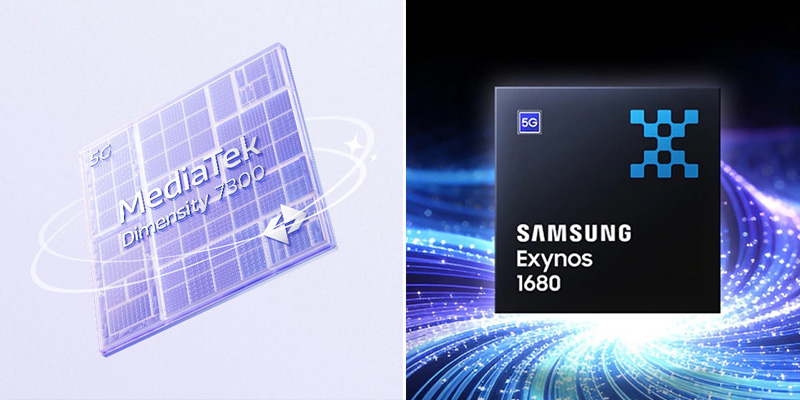 OPPO Reno16 F và Galaxy A57 có phần cứng khác biệt