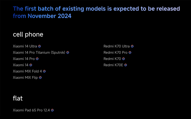 Xiaomi HyperAI được hỗ trợ cho nhiều thiết bị vào tháng 11/2024
