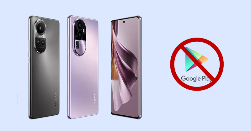 Điện thoại OPPO không có CH Play do chưa được cài đặt